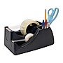 Officemate 2-in-1 Deluxe Desktop Dispenser, 6" x 4", Black (96690)~#|#~sp45448339_sc7