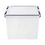 Iris WeatherPro 46 Qt. Latch Lid Storage Bin, Clear, Each (110455)~#|#~sp45449822_sc7