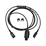 Plantronics Trainer Cord Adapter Cable, Black (27019-03)~#|#~sp45449863_sc7