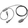 Plantronics Trainer Cord Adapter Cable, Black (27019-03)~#|#~sp45449864_sc7