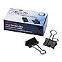OfficeMate OIC Small Binder Clips, 0.37" Capacity, Black, 12 Clips/Box (99020)~#|#~sp45450478_sc7