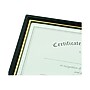 NuDell 8.5"W x 11"L Certificate Frame, Black/Gold (19210)~#|#~sp45450984_sc7