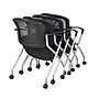 Regency Cadence Mesh Nesting Chair, Black, 4/Pack (2309BK4PK)~#|#~sp4554329_sc7