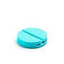 Poppin Jumbo Silicone Cable Catch, 2.75", Aqua, 6/Pack (106292)~#|#~sp45740526_sc7