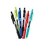 Staples Aura Retractable Gel Pens, Medium Point, Assorted Ink Colors, 12/Pack (29197)~#|#~sp45959955_sc7