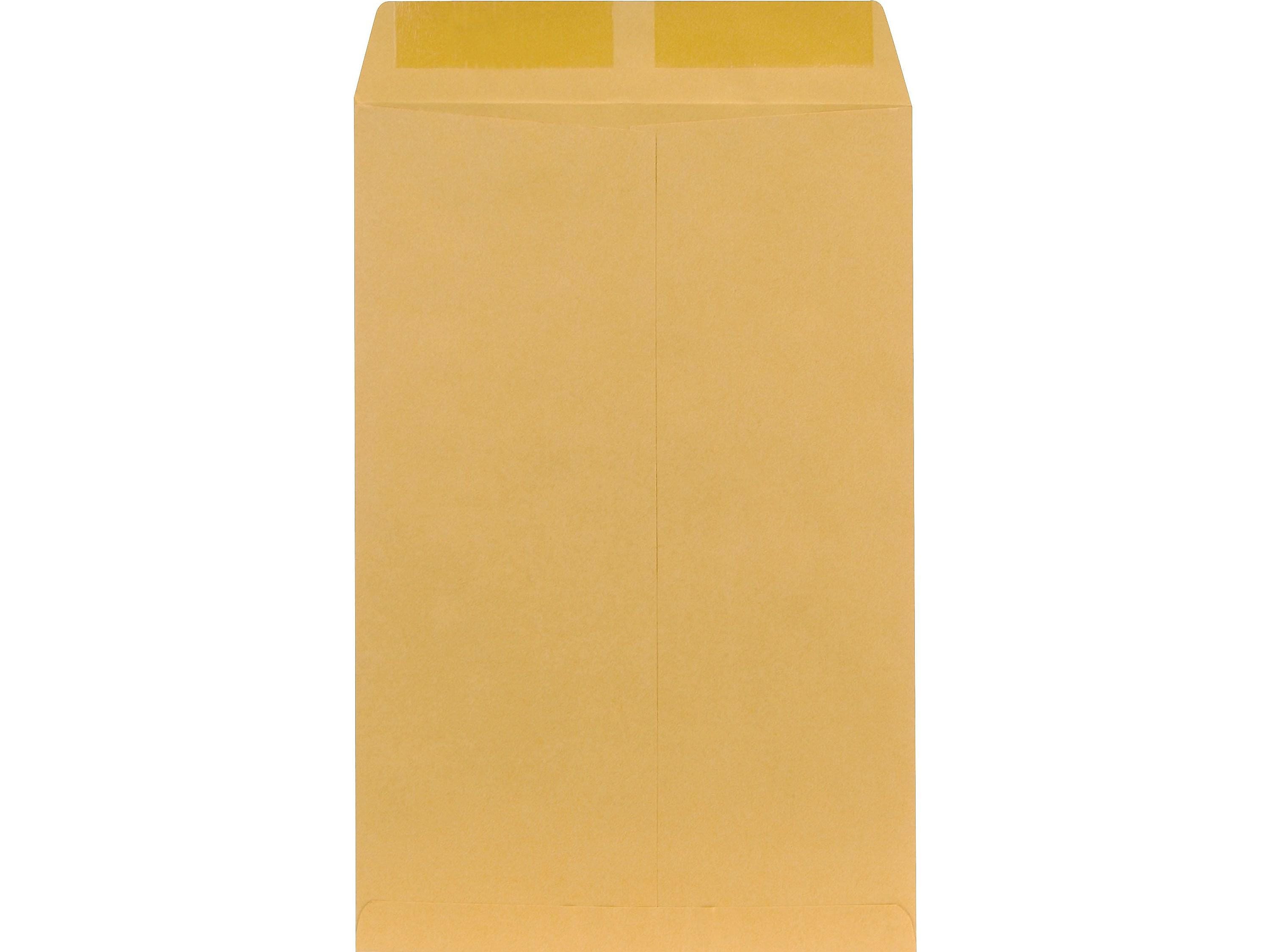 Staples 10" X 15" Brown Kraft Catalog Envelopes 100/box for sale online