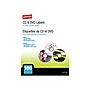 Staples Laser/Inkjet Media Labels, Matte White, 100/Pack (12354)~#|#~sp45960625_sc7