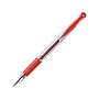 Staples Gelpoint Gel Pens, Medium Point, Red Ink, Dozen (18886)~#|#~sp45960733_sc7