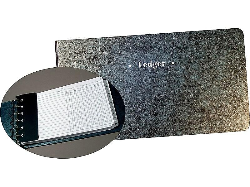 Staples Ledger Binder 200 Pages Blue Marble (26520) eBay