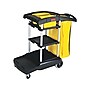Rubbermaid Commercial Janitorial 3-Shelf Cleaning Cart, 34 gal. (RCP9T7200BK)~#|#~sp46039130_sc7