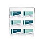 Deflect-O Wall Mounted Card Holders, Clear (70601)~#|#~sp46039180_sc7
