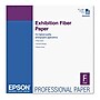 Epson Exhibition Fiber Paper, Micro Porous Smooth Gloss, 17" x 22", White, 25 Sheets/Pack~#|#~sp4614522_sc7