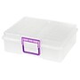 IRIS® Extra Large 4" x 6" Photo and Craft Keeper, Clear, 2 Pack (585865)~#|#~sp4620408_sc7