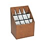 Safco Compact Corrugated Upright Files, 12-Compartment, Walnut Wood (3079)~#|#~sp46466388_sc7