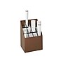 Safco Compact Corrugated Upright Files, 12-Compartment, Walnut Wood (3079)~#|#~sp46466390_sc7