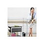 Safco Mobile Mobile Vertical File Cabinet, Letter/Legal Size, Lockable, 27"H x 29.75"W x 18.75"D, Black/Silver (5370BL)~#|#~sp46530695_sc7