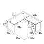 Bush Business Furniture Westfield 72W L Shaped Desk with 48W Return and Mobile File Cabinet, Hansen Cherry (SRC001HCSU)~#|#~sp46631226_sc7