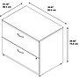 Bush Business Furniture Westfield 36W 2 Drawer Lateral File Cabinet, Mocha Cherry (WC12954C)~#|#~sp46632574_sc7