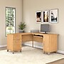 Bush Furniture Somerset 60"W L Shaped Desk with Storage, Maple Cross (WC81430K)~#|#~sp46632591_sc7