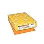 Astrobrights Multipurpose Paper, 24 lbs., 8.5" x 11", Cosmic Orange, 500/Ream, 10 Reams/Carton (22651A)~#|#~sp46777493_sc7