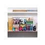 Deflect-O Cube 4 Compartment Stackable Plastic Compartment Storage, Clear (350201)~#|#~sp46777815_sc7