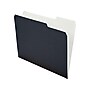 Pendaflex Earthwise Recycled File Folder, 1/3-Cut Tab, Assorted, Letter Size, Black/White, 50/Pack (16101EE)~#|#~sp46777875_sc7