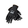 G-Tek 33-B125 Polyurethane Coated Nylon Gloves, Medium, 13 Gauge, Black, 12 Pairs (33-B125/M)~#|#~sp46940447_sc7