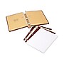 Wilson Jones Minute Book Heavy Duty Non-View Post Binder, 250 Sheet Capacity, Red (WLJ39611)~#|#~sp46940498_sc7