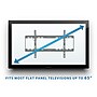 Mount-It! Tilt TV Wall Mount Bracket for 32"-65" Flat Screens (MI-1121M)~#|#~sp4711685_sc7