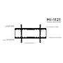 Mount-It! Tilt TV Wall Mount Bracket for 32"-65" Flat Screens (MI-1121M)~#|#~sp4711686_sc7
