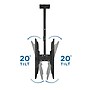 Mount-It! Dual TV Ceiling Mount, Full Motion Mount for 32" to 75" Flat Screen TVs (MI-502B)~#|#~sp4711915_sc7