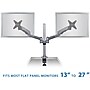 Mount-It! Modular Spring Arm Adjustable Monitor Arm, Up to 27" Monitors, Silver (MI-45116S)~#|#~sp4712148_sc7
