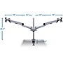 Mount-It! Modular Spring Arm Adjustable Monitor Arm, Up to 27" Monitors, Silver (MI-45116S)~#|#~sp4712151_sc7