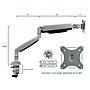 Mount it Display Stands Adjustable Monitor Arm, Up to 32", Silver (MI-1771)~#|#~sp4712215_sc7