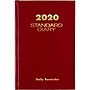 2020 AT-A-GLANCE  5" x 7 1/2" Standard Diary, Daily, 12 Months, Red (SD387-13-20)~#|#~sp47345861_sc7