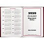 2020 AT-A-GLANCE  5" x 7 1/2" Standard Diary, Daily, 12 Months, Red (SD387-13-20)~#|#~sp47345862_sc7