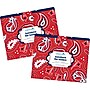 Barker Creek Bandana File Folder, 1/3-Cut Tab, Letter Size, Multicolor, 24/Set (BC3943)~#|#~sp47423480_sc7