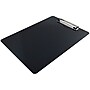 JAM Paper® Aluminum Clipboard, Letter Size, 9 x 12 1/2, Black Clip Board, Sold Individually (331ALCbl)~#|#~sp4766001_sc7