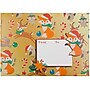JAM Paper® Holiday Bubble Padded Mailers, Large, 10.5 x 16, Foxy Christmas Design, 6/Pack (526SSDE546L)~#|#~sp4769744_sc7