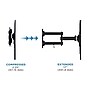 Mount-It! Full-Motion TV Wall Mount Arm for 37" to 70" TVs (MI-3991L)~#|#~sp4770483_sc7