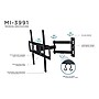 Mount-It! Full-Motion TV Wall Mount Arm for 37" to 70" TVs (MI-3991L)~#|#~sp4770484_sc7