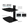 Mount-It! Floating Wall Mounted Shelf Bracket Stand, Black (MI-892)~#|#~sp4770590_sc7