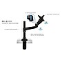 Mount-It! Modular Mount Adjustable Monitor Arm, Up to 30" Monitors, Black (MI-33111-BLK)~#|#~sp4770645_sc7