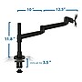 Mount-It! Modular Mount Adjustable Monitor Arm, Up to 30" Monitors, Black (MI-33111-BLK)~#|#~sp4770646_sc7
