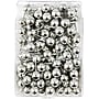 JAM Paper Colored Map Tacks, Silver, 2 Packs of 100 (22432214A)~#|#~sp4798116_sc7
