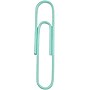 JAM Paper Jumbo Paper Clips, Teal, 3 Packs of 75 (21832065B)~#|#~sp4798222_sc7