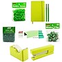 JAM Paper Complete Desk Kit, Green, 8/Pack (338756Cgr)~#|#~sp4798309_sc7