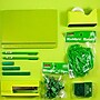 JAM Paper Complete Desk Kit, Green, 8/Pack (338756Cgr)~#|#~sp4798311_sc7