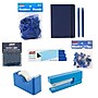 JAM Paper Complete Desk Kit, Blue, 8/Pack (338756Cbl)~#|#~sp4798317_sc7