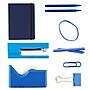 JAM Paper Complete Desk Kit, Blue, 8/Pack (338756Cbl)~#|#~sp4798318_sc7